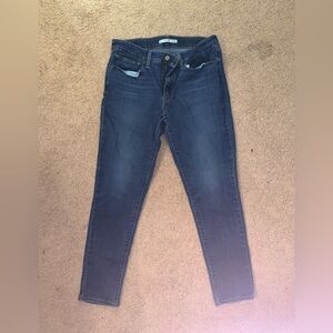 Levi's Dark Blue Skinny Jeans